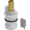 Delta Victorian Two Handle Stem Cartridge In White