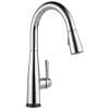 Delta Voiceiq Single Handle Pull-down Faucet With Touch20 Technology In Chrome