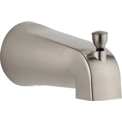 Delta Wall Mounted Tub Spout Trim With Diverter In Brilliance Brushed Nickel