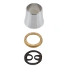 Delta Waterfall Pull-outs Sleeve Base And Gasket In Chrome