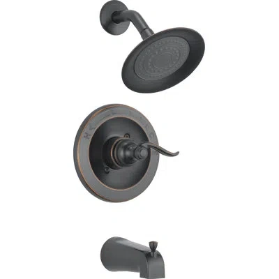 Delta Windemere Bathtub Faucet Trim Kit, Bathtub Faucet Set, Shower Head And Handle Set, Bathtub Kit In Oil Rubbed Bronze