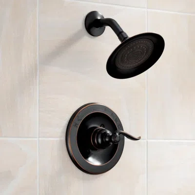 Delta Windemere Shower Faucet Trim Kit, Shower Faucet Set, Shower Head And Handle Set, Shower Kit In Oil Rubbed Bronze