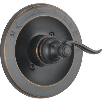 Delta Windemere Single-function Shower Trim Kit, Valve Trim Kit, Shower Trim In Oil Rubbed Bronze