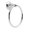 Delta Windemere Wall Mount Round Closed Towel Ring Bath Hardware Accessory In Chrome