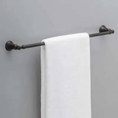 Delta Woodhurst 24 In. Wall Mount Towel Bar Bath Hardware Accessory In Venetian Bronze