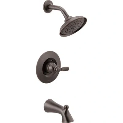 Delta Woodhurst Pressure-balanced Tub And Shower Faucet With Monitor