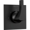 Delta Zura 3 Function Diverter Trim In Matte Black