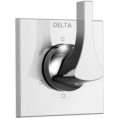 Delta Zura Pressure Balance Trim With Single Handle In Chrome