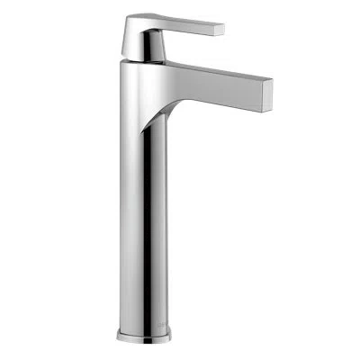 Delta Zura Single Hole Bathroom Faucet With Diamond Seal Technology In Chrome
