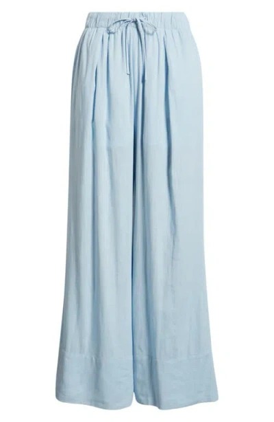 Deluc Antibes Ombré Tie Waist Pants In Blue