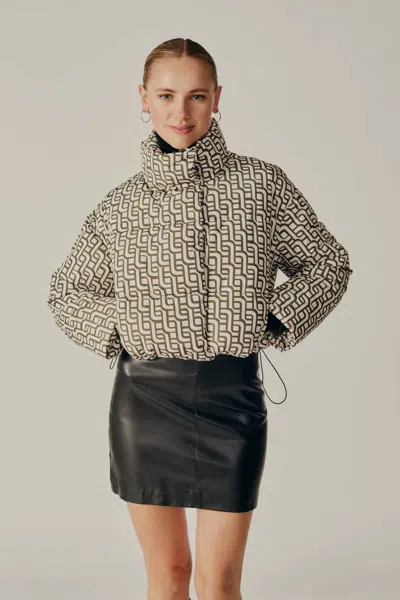 Deluc Baptisia Jacket In Army & Ecru In Multi