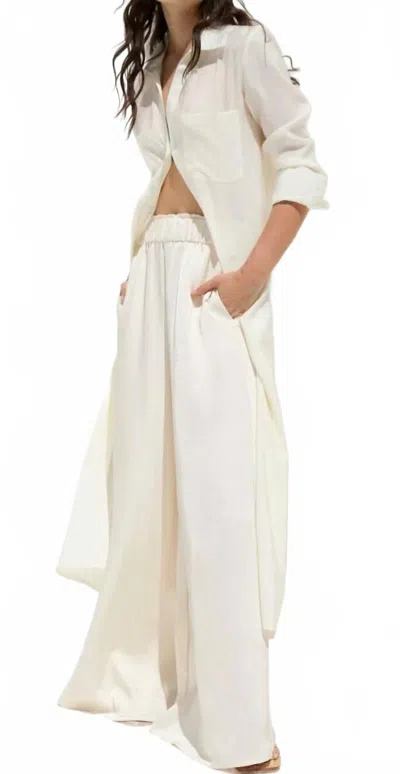 Deluc Belel Pants In Butter Cream In Neutral