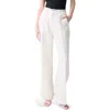 Deluc Caleira Straight Leg Pants In Ecru