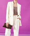 Deluc Caph Boyfriend Blazer In Ecru