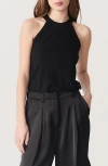Deluc Cartaxo Halter Neck Sweater Tank