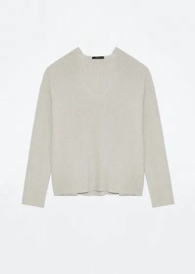 Deluc Castanea Sweater Top In Grey