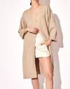 Deluc Celestial Maxi Cardigan In Brown In Brown