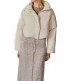 Deluc Cornus Puffer Jacket In Crystal Grey In Neutral