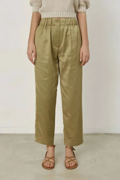 Deluc Courbet Pants In Laurel Green