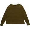 Deluc Creta Openwork Sweater In Green