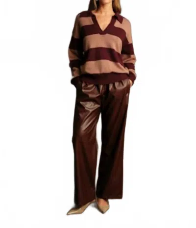 Deluc Dante Pants In Brown