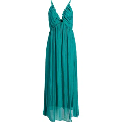 Deluc Dolce Sleeveless Maxi Dress In Green