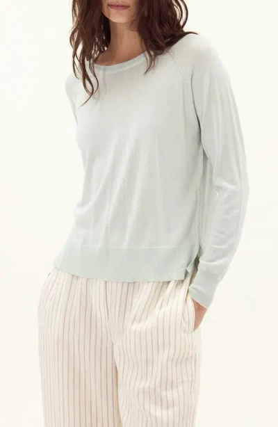 Deluc Formentera Cotton & Modal Sweater In Gray