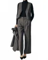 Deluc Galium Straight Leg Pants In Grey Melange In Gray