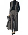 Deluc Galium Straight Leg Pants In Grey Melange In Gray