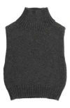 Deluc George Sleeveless Mock Neck Sweater In Multi