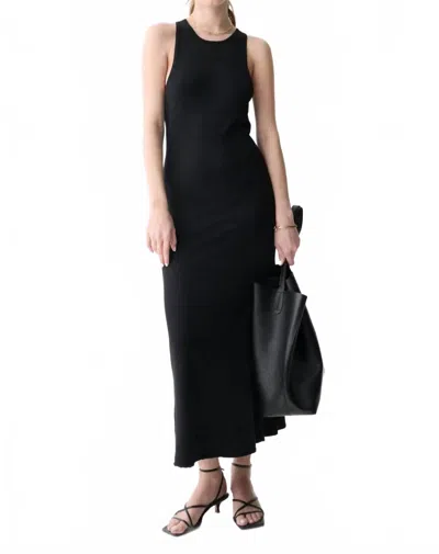 Deluc Joana Knit Midi Dress In Black