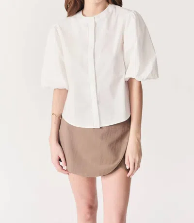 Deluc Judice Shirt In Off White
