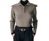 Deluc Lobelia Turtleneck Sweater In Grey Melange In Brown