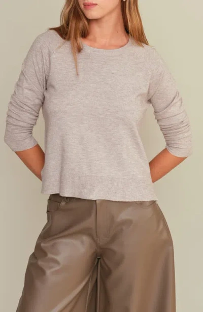 Deluc Lorriane Crewneck Sweater In Gray