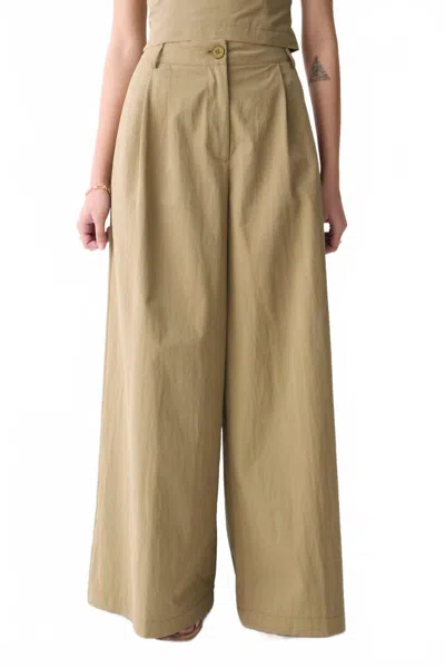 Deluc Louna Pants In Army In Brown