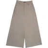 Deluc Martin Pleated Wide Leg Pants In Animal Print