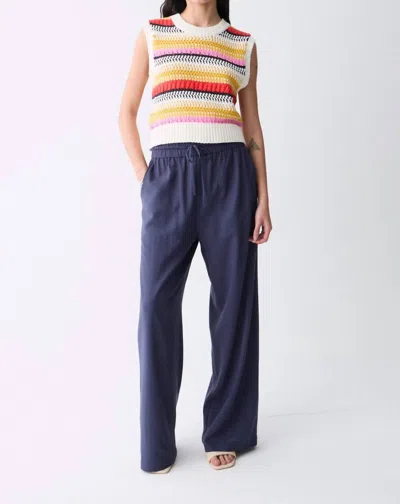 DELUC MOURA KNIT VEST IN MULTICOLOR