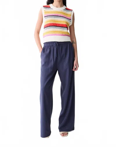Deluc Moura Knit Vest In Multicolor In Animal Print