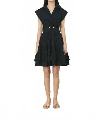 Deluc Murillo Mini Dress In Black