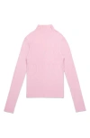 Deluc Nate Funnel Neck Sweater In Pink