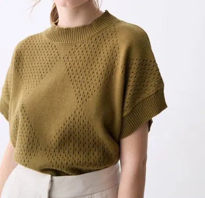 Deluc Novas Knit Vest In Army