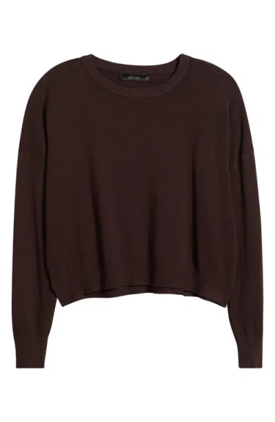 Deluc Polly Crewneck Sweater In Brown