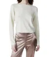 Deluc Rae Sweater In Ecru In White
