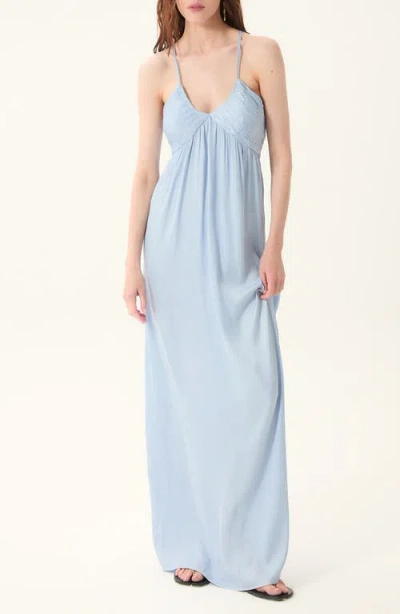 Deluc Rosello Sleeveless Maxi Dress In Blue