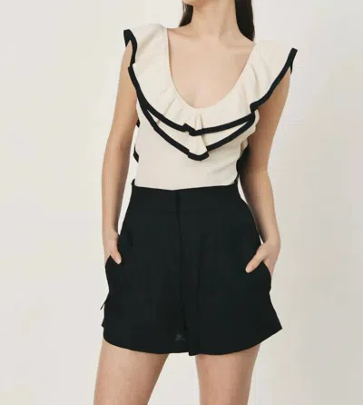 Deluc Serov Knitted Bodysuit In Off White