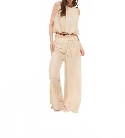 Deluc Strada Pants In Ecru In Neutral