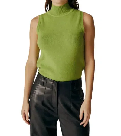 Deluc Trafik Knit Top In Green