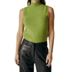 Deluc Trafik Knit Top In Green In Green