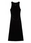 Deluc Women's Arum Midi Dress In Black In Black