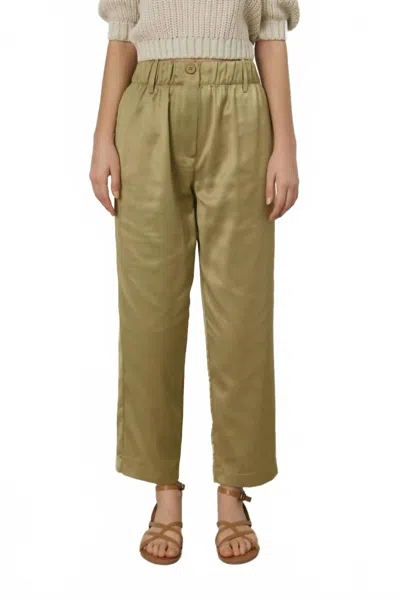 Deluc Women's Courbet Pants In Laurel Green